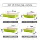 MALACASA Series Bake.Bake, Rectangle Porcelain Bakeware Set
