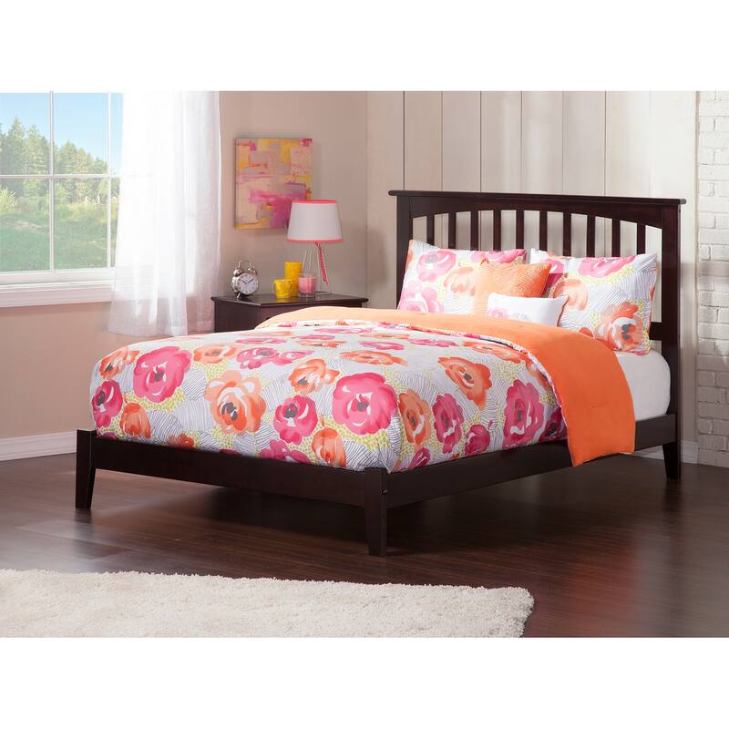 Mission King Foundation Bed Frame - Espresso