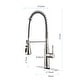 preview thumbnail 12 of 19, Spring Kitchen Faucet, Single Level Handle and Pull Down Sprayer