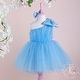preview thumbnail 3 of 10, Pearl Embroidered One Shoulder Design Special Occasion Dress for Toddler
