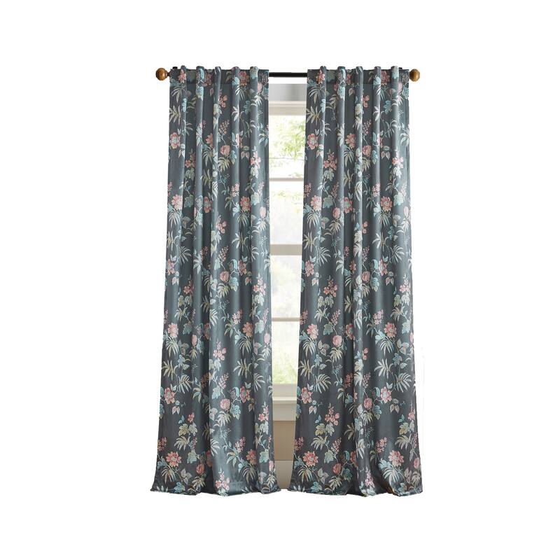 Martha Stewart Ms. Norah Backtab Curtain Panel Pair