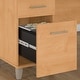 preview thumbnail 4 of 67, Bush Somerset 72W 3 Position Sit to Stand L Shaped Desk in Ash Gray