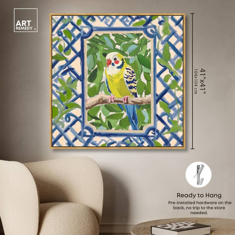 Garden Gate I Canvas by Art Remedy