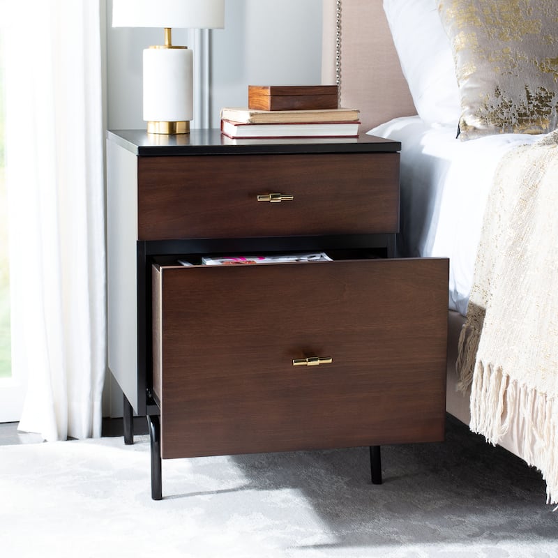 SAFAVIEH Bailee 2-Drawer Nightstand