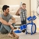 preview thumbnail 2 of 7, Kids Drum Set Educational Percussion Musical Instrument Toy with Bass Drum - 26" x 14" x 25.5"