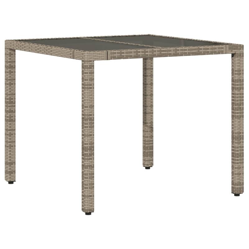 vidaXL Garden Dining Set Grey - 23.2 x 22.0 x 36.2