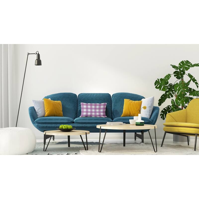 Gingham Plaid Accent Pillow