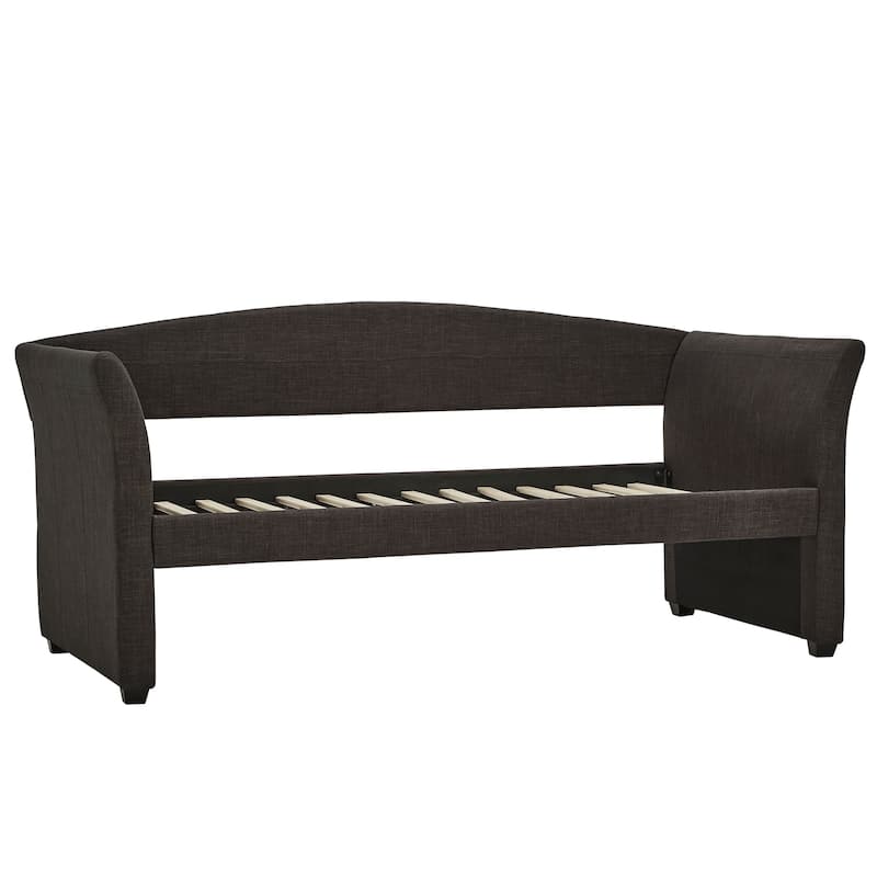 Deco Linen Rolled Arm Daybed and Trundle by iNSPIRE Q Bold