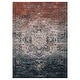 preview thumbnail 2 of 38, Ombre Vintage Area Rug Distressed Washable Living Room Bedroom Rug Indoor Carpet Ultra-Thin Soft Rug Non-Slip