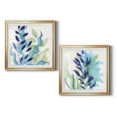 Blue Coral I Premium Framed Print - Ready to Hang