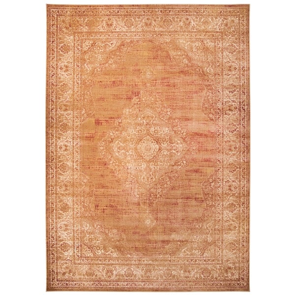 (8' x 10', Color: TAUPE) SAFAVIEH Vintage Distressed Boho Caliopa Oriental Area Rug