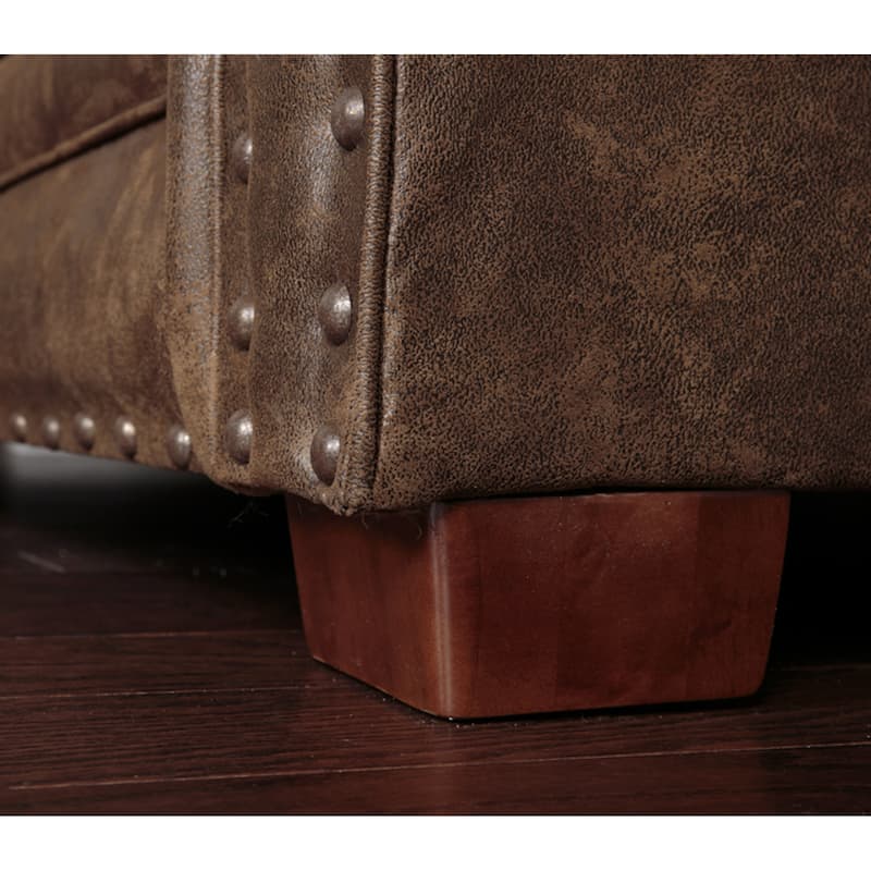 Sierra Lodge Microfiber Sofa