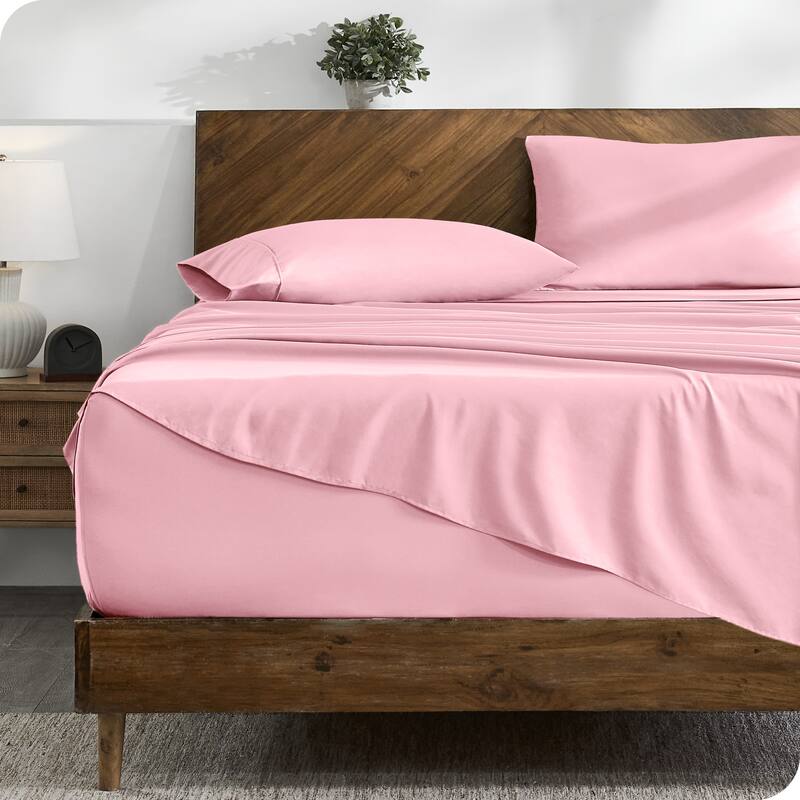 Bare Home 22 Inch Deep Pocket Microfiber Sheet Set