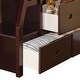 preview thumbnail 14 of 14, Farley Twin Over Full Bunk Bed with Storage Ladder and Trundle
