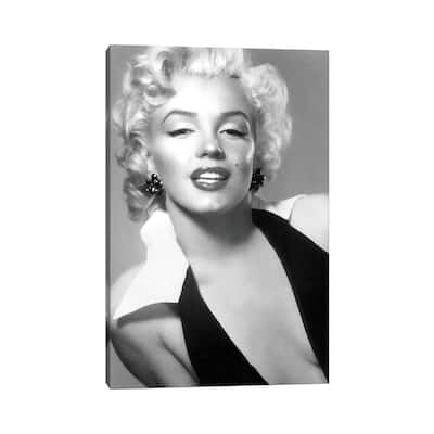 iCanvas "Classic Marilyn Monroe Pose II" by Radio Days Canvas Print