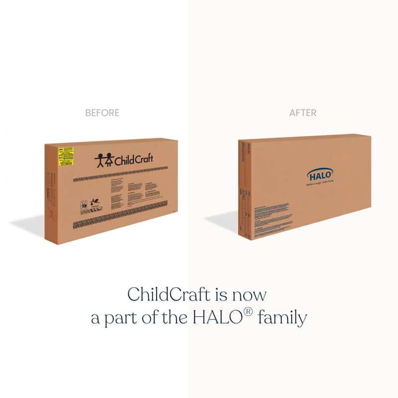 Child Craft Harmony 3-drawer Dresser with Dressing Kit