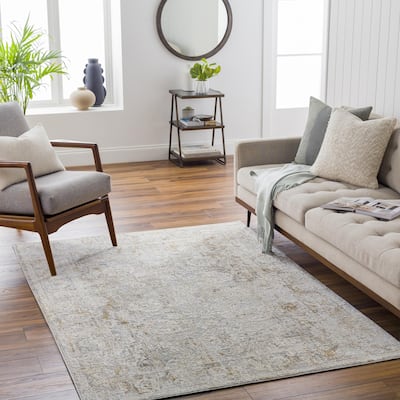 Chadwick Vintage Border Area Rug