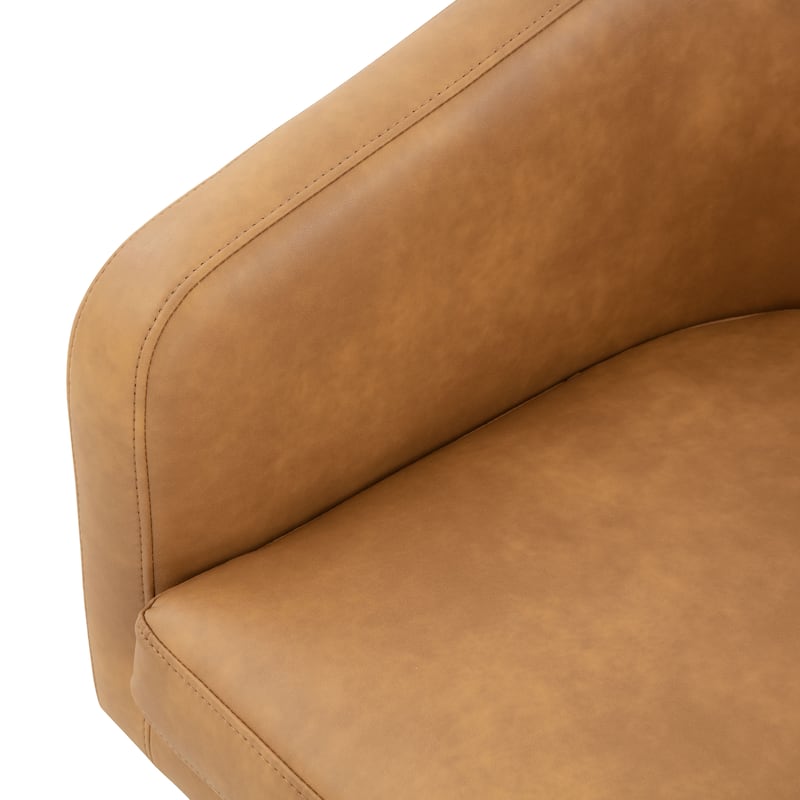 SAFAVIEH Couture Tela Pedestal Chair - 27.6" W x 29.7" L x 31.9" H - 27Wx30Dx32H