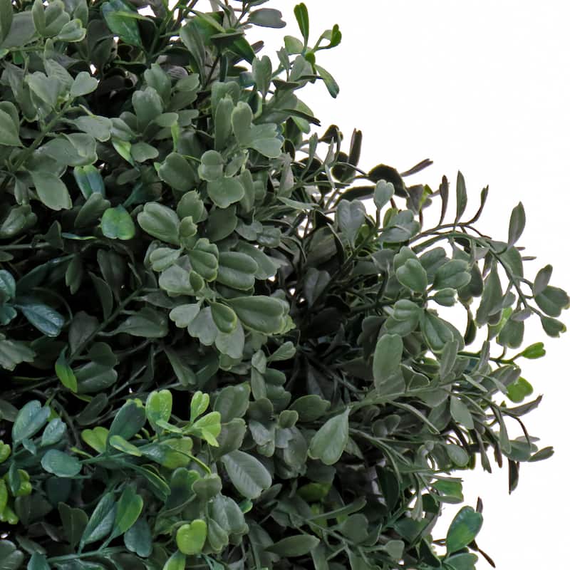 National Tree Company 46-Inch Artificial Boxwood Double Ball Topiary Tree - 46 in