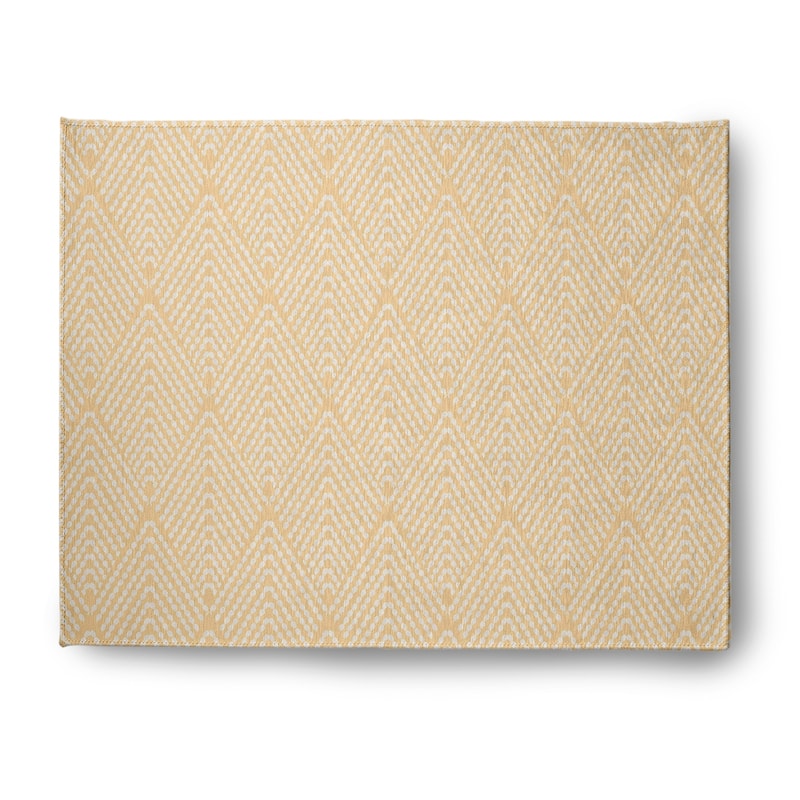 Lifeflor Diamond Spring Chenille Rug - 8' x 10' - Corn Yellow