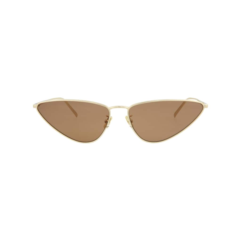 Saint Laurent Cat Eye-Frame Metal Sunglasses