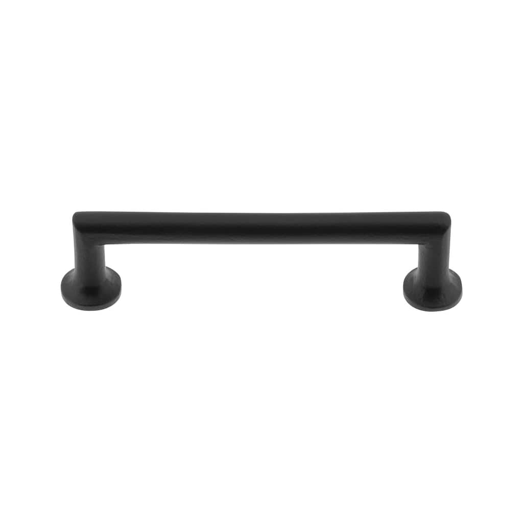 Ageless Iron 600940 Rustic Barn Style Black Cast Iron 4" Center to