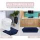 Home Weavers Waterford Collection 5 Piece Genuine Cotton Bath Rugs Set