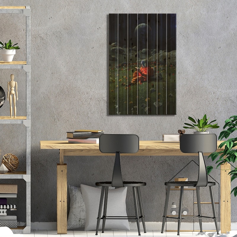 Chapter IX Print On Wood by Nicebleed - Multi-Color