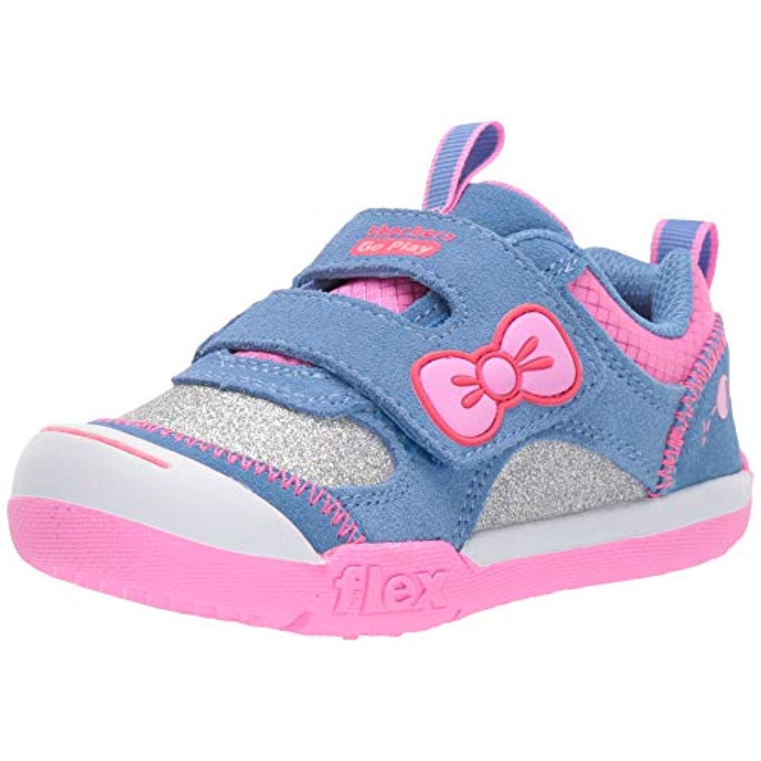 hot pink glitter sneakers