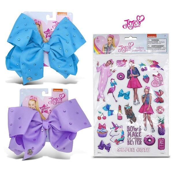 Shop Jojo Siwa Large Cheer Turquoise Lavadner Bows With