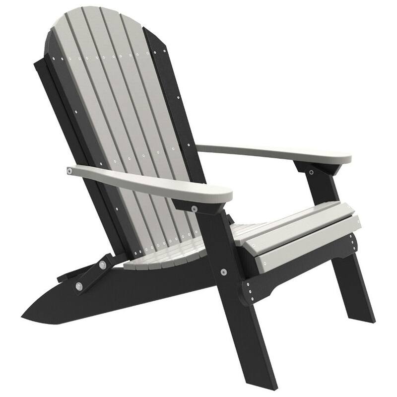 Poly Lumber Folding Adirondack Chair