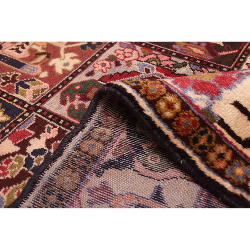 ECARPETGALLERY Hand-knotted Kayseri Dark Red Wool Rug - 4'8 x 7'0