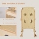 preview thumbnail 9 of 25, Qaba Kids Step Stool Folding Design, Bed Step Stool - 22" L x 22" W x 36.5" H