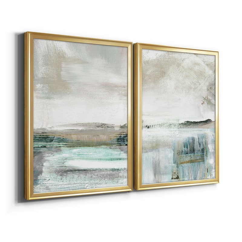 Summer Teal I Premium Framed Print - Ready to Hang - Multi-Color