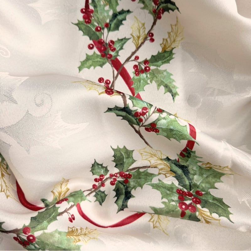 Villeroy & Boch Winter Bows & Garland Napkins, Set of 4 - 17x17