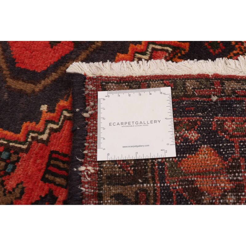 ECARPETGALLERY Hand-knotted Andelz Red Wool Rug - 3'5 x 6'2