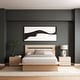 preview thumbnail 22 of 34, Malibu 4-Piece Bedroom Set with Bed, Headboard, and 2 Nightstands