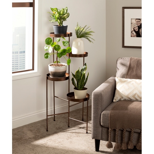 c*3様 Leilani Just Stab It ファンボード7.2 Kate and Laurel Finn Metal Multi Level Plant Stand - On Sale - Bed