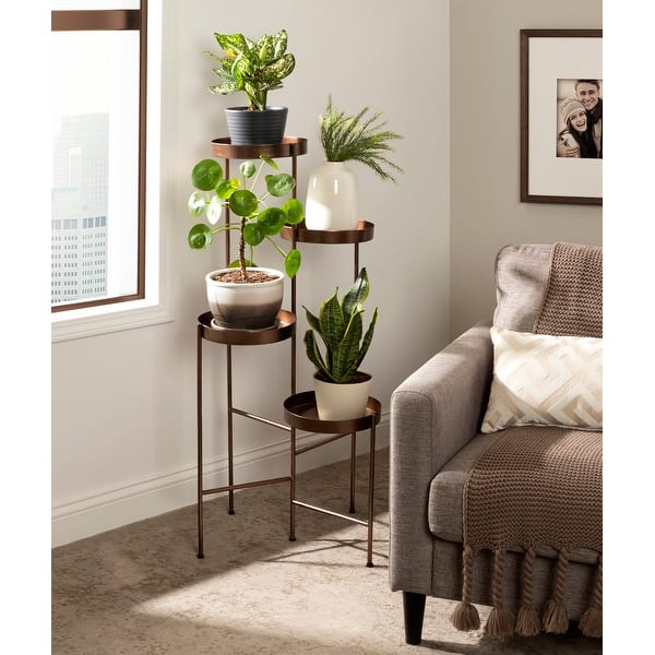 Kate and Laurel Finn Modern - Supporto per piante a 3 livelli