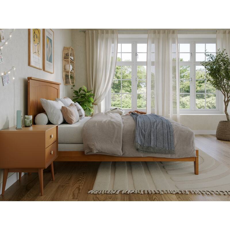 AFI, Nantucket Foundation Bed with Attachable USB Charger