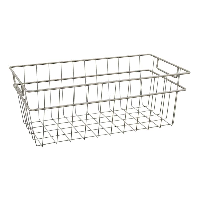 ClosetMaid Nickel Wire Basket - Large