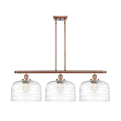 Innovations Lighting Bell - 3 Light 36" Island Light - 12" Shade