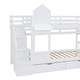 preview thumbnail 7 of 7, Elegant Twin over Twin Bunk Bed With 2 Drawers,3 Shelves and Slide,Sturdy Frame,Kids Bedroom Sets