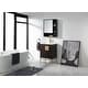 preview thumbnail 15 of 54, 24-inch Modern Bathroom Vanity Set w/ Vitreous China Sink Top
