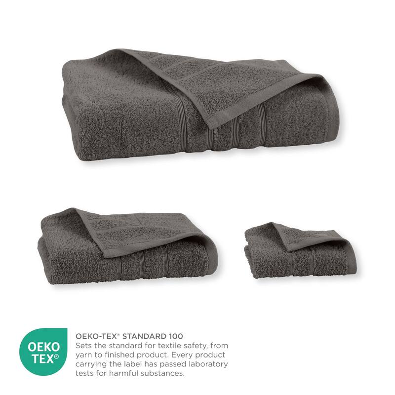 Martex Ultimate Performance Cotton Low-Lint Soft Absorbent Towel Set