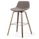 preview thumbnail 85 of 147, WYNDENHALL Cacey Mid Century Modern Bentwood Counter Height Stool (Set of 2) - 20.7'' x 21.1'' x 36.6