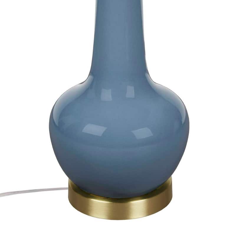 Ceramic Genie Table Lamp Modern Bedside Lighting for Bedroom Living Room
