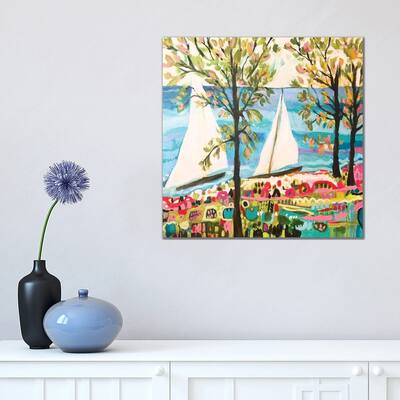 iCanvas "Nautical Whimsy IV" by Karen Fields Canvas Print