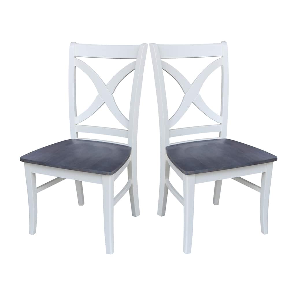 Solid Wood Cosmo Dining Chairs, Set of 2