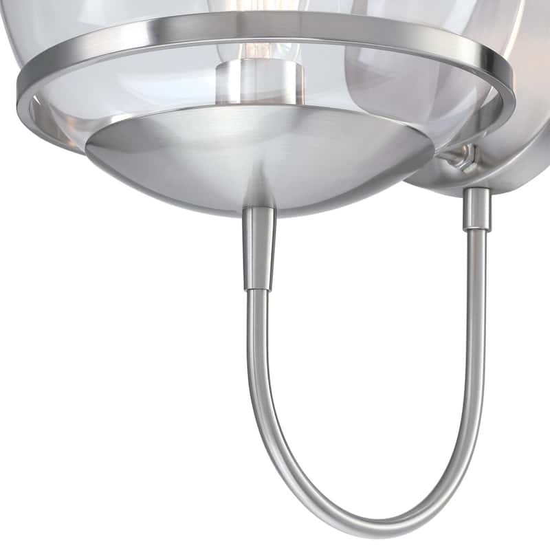 Westinghouse Lighting Marla One-Light Brushed Nickel Indoor Wall Fixture